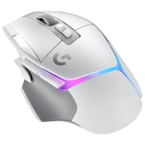 Logitech - Mouse Gamer Inalambrico Usb Rgb 9B Blanco G502Xplus