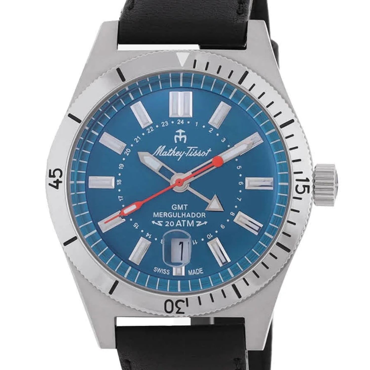 Mathey Tissot - Reloj Mathey-tissot Hombre Mergulhador Gmt Mrgabu