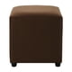 thumbnail image 1 of Pouf Cali 1c Felpa 30 Chocolate, 1 of 5