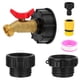 thumbnail image 1 of Adaptador para contenedor IBC VYH con válvula de latón de 2,44" rosca fina y 2" rosca gruesa, 1 of 8