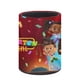 thumbnail image 3 of Kindergarten El Musical-theme Cylinder Pen Holder Pencil Organizer with Flannel Lining PVC Leather Material Cardboard Base for study work 10*8CM, 3 of 6