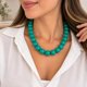 thumbnail image 1 of Collar Balloon Chicle Chunky De Cuentas Grandes Unisex turquesa 22, 1 of 3