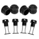thumbnail image 2 of 8 pedazos de kayak canoa barco tapón buje tapones casco drenaje plugs accesorios, 2 of 3