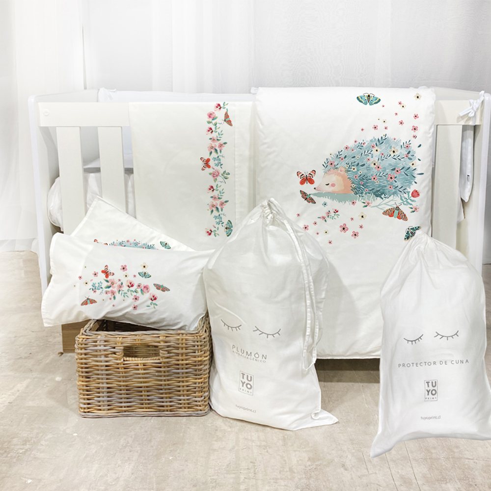 Tuyo Print - Set Cuna - - Erizo