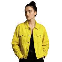 Djoe - Chaqueta Oversize Denim Mujer Rumania