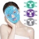 thumbnail image 3 of Ice Gel Face Mask Relieve Fatigue Skin Firming Spa Hot Cold Therapy Ice Pack Cooling Massage Beauty Skin Care Tool, 3 of 3