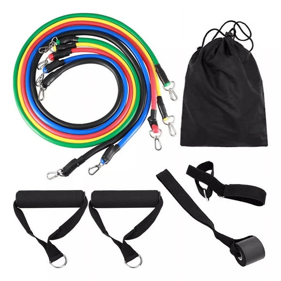 Set 2 Juegos Bandas Elastica Fitnes Entrenamiento Gym Lau