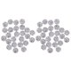 thumbnail image 3 of 48 Piezas De 12 Mm FlatBack Rsesin Rhinestone DIY Artesanía Para Todas Las Decoraciones De Plata, 3 of 5