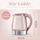 thumbnail image 3 of Hervidor Eléctrico COOK WITH COLOR 1.8L Sin Cable 1200W Rosa, 3 of 7