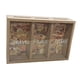 thumbnail image 1 of Alcancía De Madera Para Montar En La Pared, Ahorra Dinero Para Centro De Mesa, Dormitorio Infantil, Tres Rejillas, 1 of 5