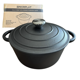 thumbnail image 1 of Olla de hierro fundido 24 cm 3.5 lts - Va al horno - Norplat, 1 of 3