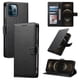 thumbnail image 1 of Funda Para Iphone 12 Pro– Cuero Premium, 3 Ranuras Para Tarjetas, Protección Contra Impactos, 1 of 5