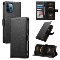 Foxdock - Funda Para Iphone 12 Pro– Cuero Premium, 3 Ranuras Para Tarjetas, Protección Contra Impactos