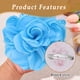 thumbnail image 3 of Broche elegante de moda con borde quemado, alfiler de flor para traje de mujer, ropa profesional, adornos de ramillete hechos a mano., 3 of 5