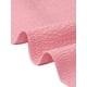 thumbnail image 5 of Agnes Orinda Mujeres Tallas Grandes Escuela Universidad Tops Recortados Cuello en V Manga Corta Abotonado Verano Camisa Casual 2X Rosa Oscuro, 5 of 6