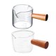 thumbnail image 4 of Copa De Medición De Vidrio De Espresso Mida De Mango De Madera Tazas Tazas Beber Shaker, 4 of 5