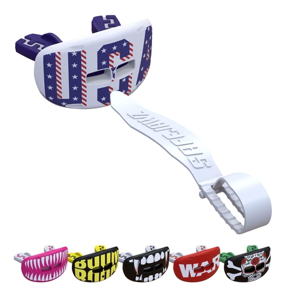 Protector bucal SAFEJAWZ USA Lip Guard con correa desmontable