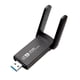 thumbnail image 1 of Adaptador WiFi USB 1800 Mbps De Doble Banda Con Antena Externa WiFi 6 Para PC Portátil, 1 of 3