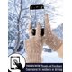 thumbnail image 4 of Guantes VIKIDEER de cachemira pura 100% con pantalla táctil para mujer, 4 of 6