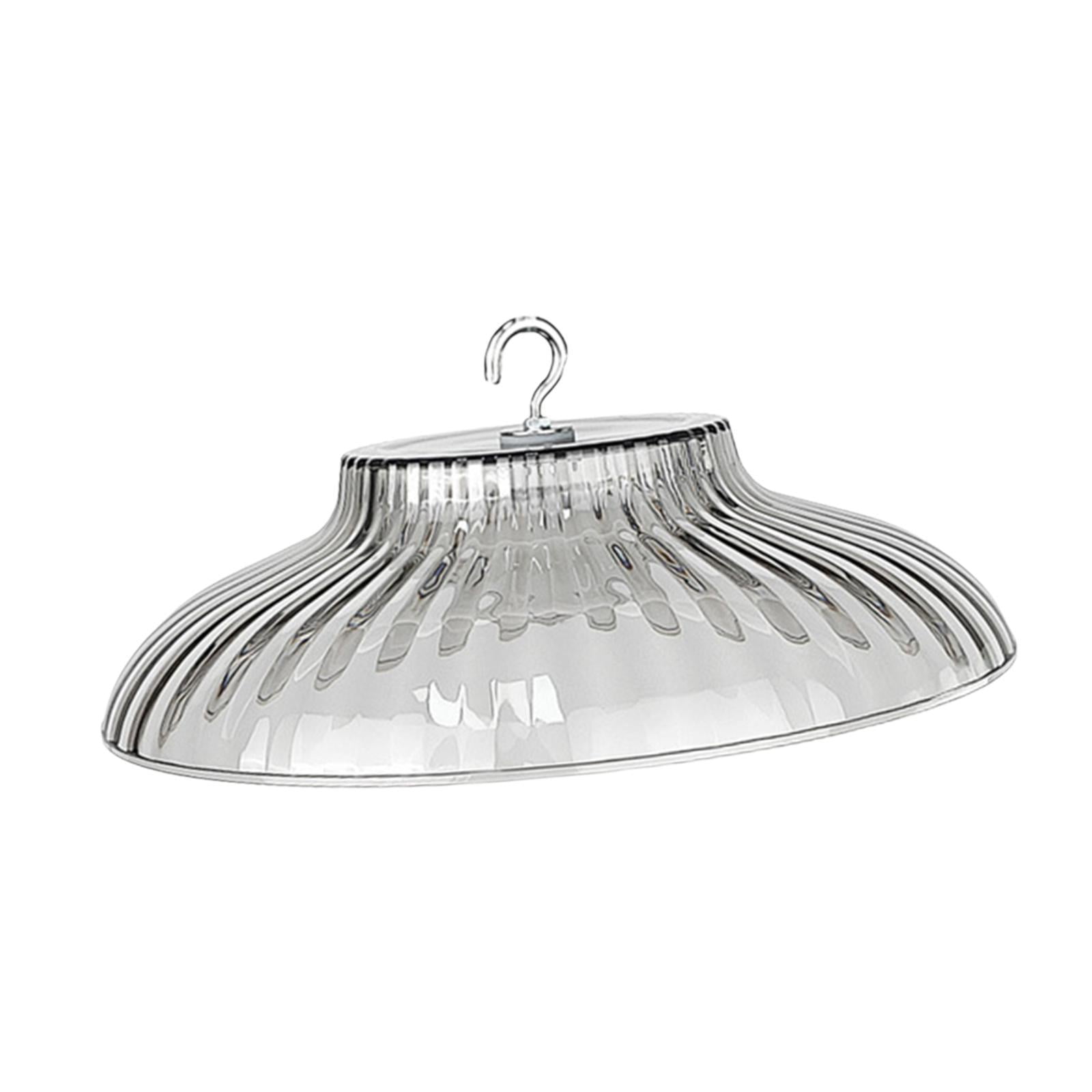 Ioensy - Cubierta Protectora De Alimentación De Aves Clear Pequeña Para El Patio De Porche Alimentos De Aves Colgantes Transparentes