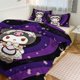 thumbnail image 2 of Kuromi Duvet Cover Set 3 Piece Bedding Set Double Sided Printing Decorative Comforter Cover Set, 2 of 5