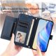 thumbnail image 2 of FOXDOCK Funda Tipo Cartera para Samsung Galaxy A06 5G Cuero PU con Cremallera y Correa de Muñeca, Ranuras para Tarjetas, Soporte Plegable, Cierre Magnético, 2 of 5