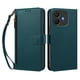 thumbnail image 1 of Funda Tipo Billetera para TCL K70 Power 4G/70 4G con Soporte y Bolsillo con Cierre Verde, 1 of 1