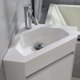 thumbnail image 5 of El combo de lavabo para tocador de baño ganó 16 esquinas para espacios pequeños, 5 of 8