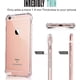 thumbnail image 4 of Funda para teléfono Folmeikat para iPhone SE 3 2022 de 4,7" transparente de TPU, 4 of 7