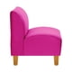 thumbnail image 3 of Poltrona Soft 1C Felpa 04 Fucsia, 3 of 4