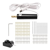 Ioensy - Mini Kit De Taladro Manual Con Cable Eléctrico Y Brocas Para La Fabricación De Joyas Herramienta De Plástico