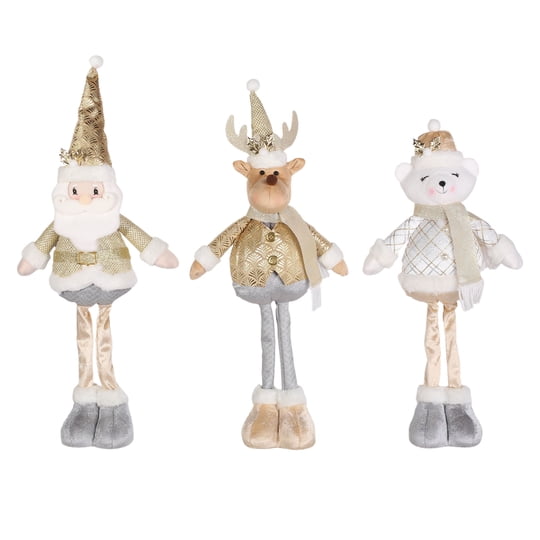 Figura Decorativa Navideña 1u, Surtido Holiday Time