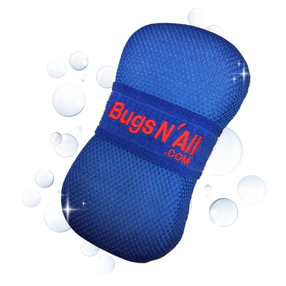 Esponja eliminadora de insectos y alquitrán Bugs N' All para coche, paquete de 1
