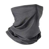 Magideal - Pañuelo Para La Cara, Protector Con Colgante En La Oreja, Tela De Poliéster, Resistente Al Viento, Protección Contra El Polvo Y El Sol Para Fiestas, R Gris Oscuro