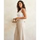 thumbnail image 3 of Pantalón Palazzo Mujer Algodón Cintura Elasticada Con Lazo, 3 of 7