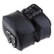 thumbnail image 3 of Negro Motocicleta dos bolsas Panniers Swing Arm Saddle Bag para Harley Yamaha, 3 of 5