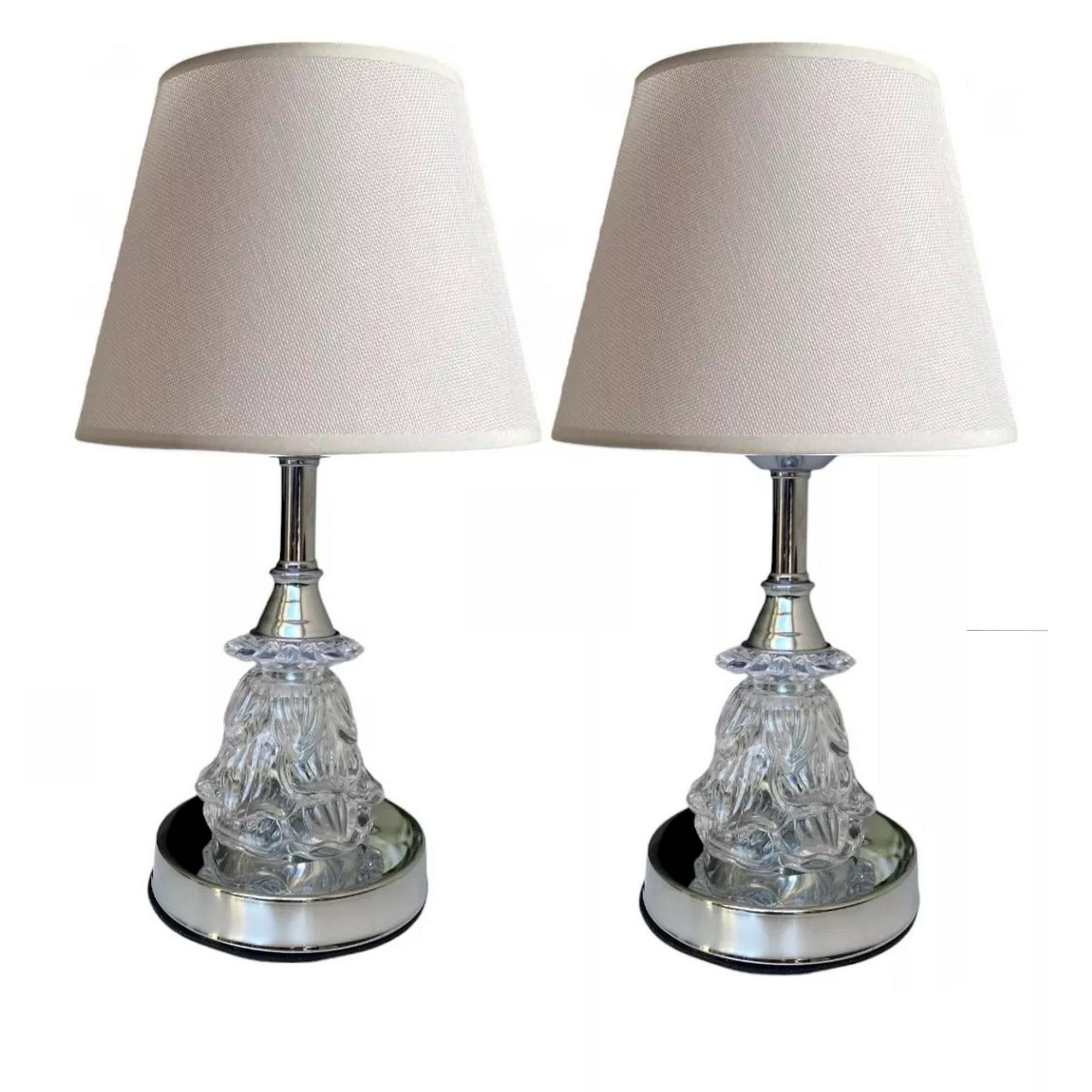 Shop E-home - Lámparas Velador Con Pantalla X2