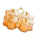 thumbnail image 1 of Bandeja Para Servir Con Divisiones, Multiusos, Para Aperitivos, Dulces, Postres, Color Naranja, 1 of 5