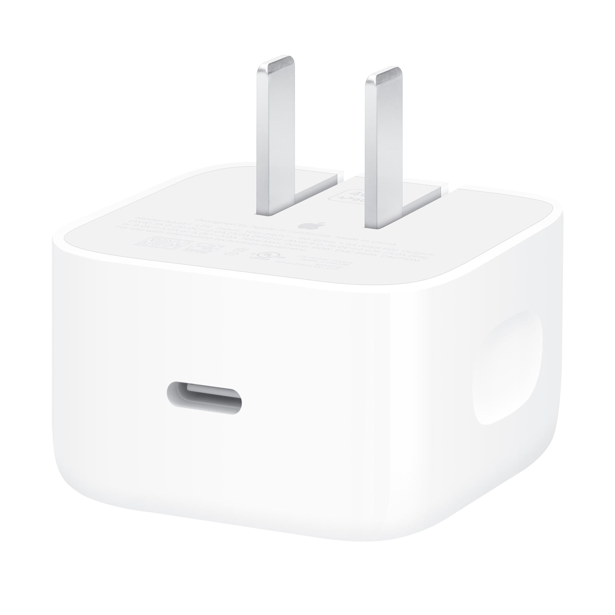 Adaptador De Corriente Apple 40w Dinámico 60w Máx Usb-c