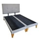 thumbnail image 1 of Cama Europea King Lino Gris, 1 of 3
