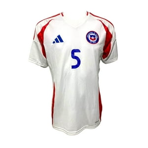 Camiseta Chile 2024 2025 Visita N5 Paulo Díaz Utilería Adidas