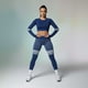 thumbnail image 2 of Conjunto Deportivo Mujer Polera Manga Larga y Calza Push Up, 2 of 4