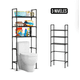 thumbnail image 4 of Estante Organizador Lavadora Rack 3 Niveles Para Baño 155cm, 4 of 5