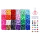 thumbnail image 4 of Cuentas Planas De Arcilla 6mm 24 Colores DIY Artesanía Regalo Colección Impermeable Hecho A Mano, 4 of 5