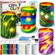 thumbnail image 1 of Kit De Arcilla Arts And Crafts Crea Tus Propias Luminarias De Arcilla, 1 of 7