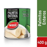 Palmitos Enteros Tarro Drenado 220 G - Neto 400 G Wasil