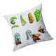 thumbnail image 1 of Funda de cojín con funda de almohada de patrón animal para sofá coche mariposa 50x50cm, 1 of 5
