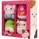 thumbnail image 3 of Peluche Squishmallows para el Día de San Valentín, paquete de 4 unidades, tamaño pequeño, 3 of 4