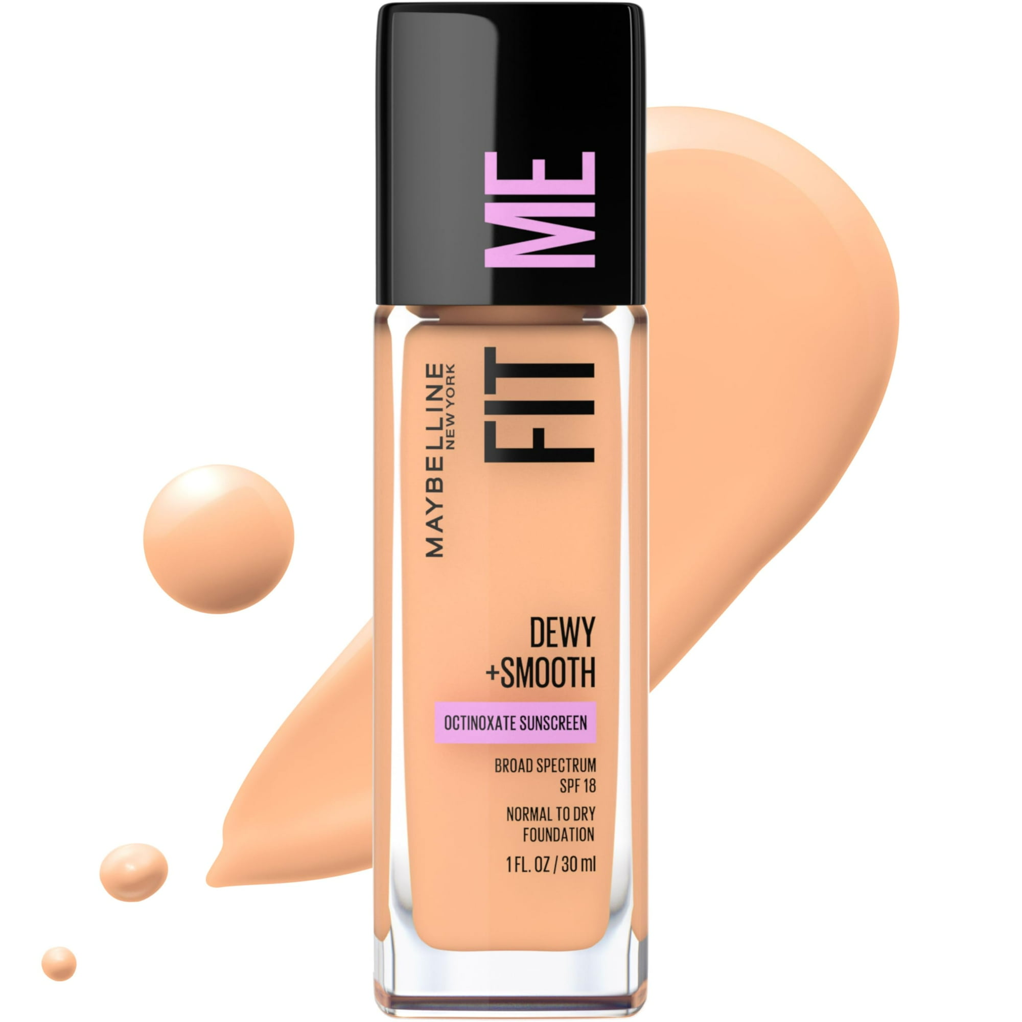 Base De Maquillaje Líquida Maybelline Fit Me Dewy + Smooth Buff Beige