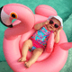 thumbnail image 4 of Inflable Flamenco Montable Colchon Piscina Playa + Inflador, 4 of 5